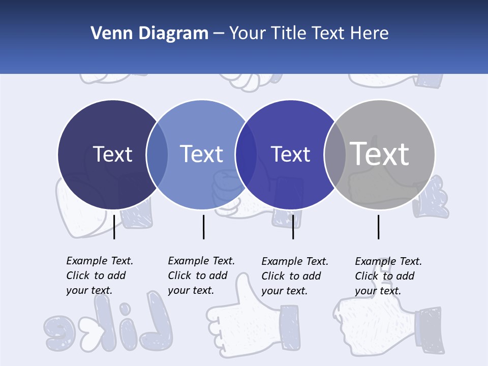 A Bunch Of Thumbs Up And Thumbs Down Icons PowerPoint Template