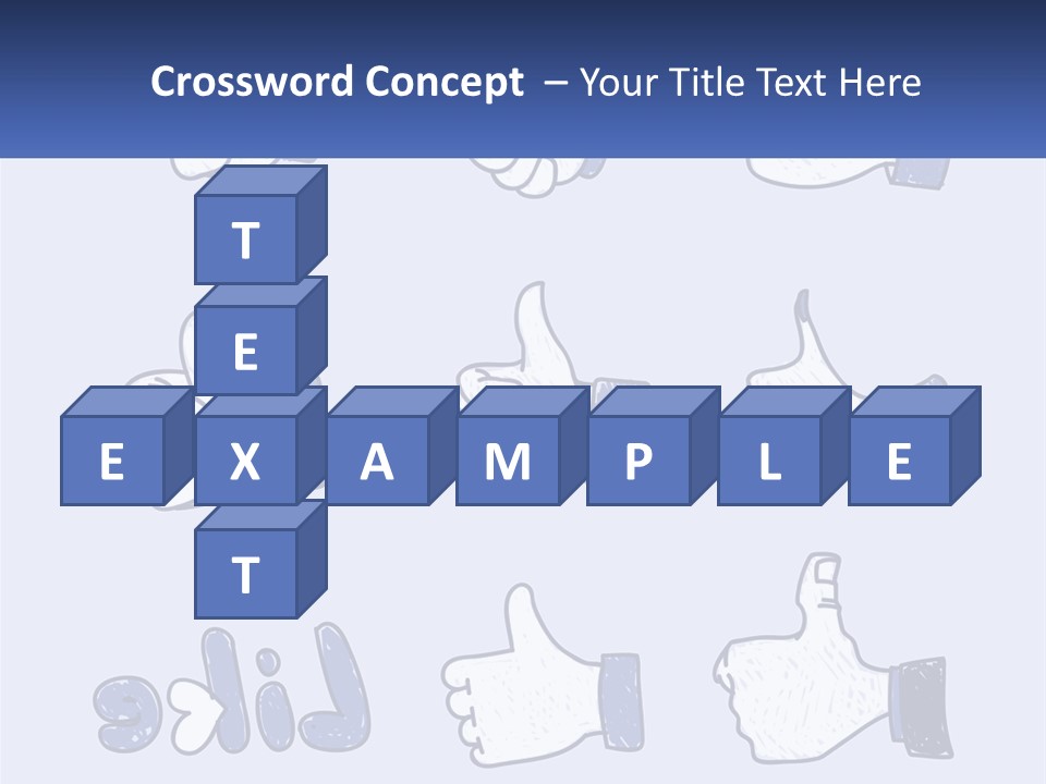 A Bunch Of Thumbs Up And Thumbs Down Icons PowerPoint Template