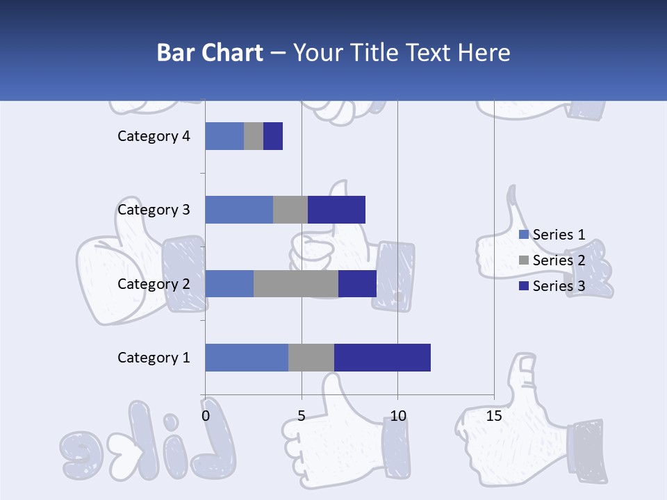 A Bunch Of Thumbs Up And Thumbs Down Icons PowerPoint Template