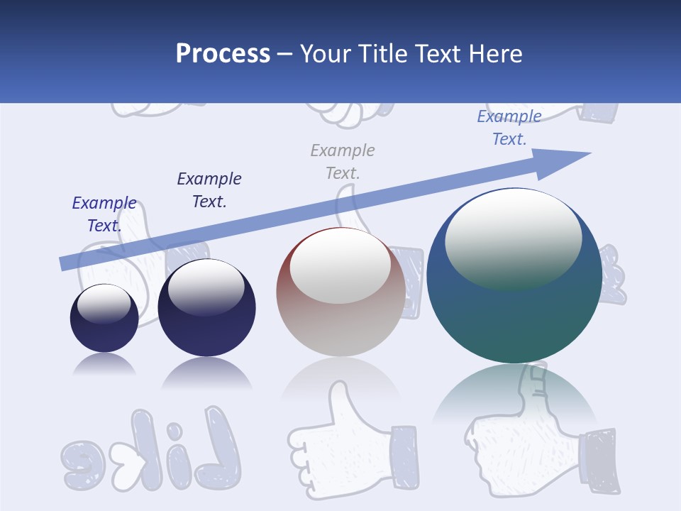 A Bunch Of Thumbs Up And Thumbs Down Icons PowerPoint Template