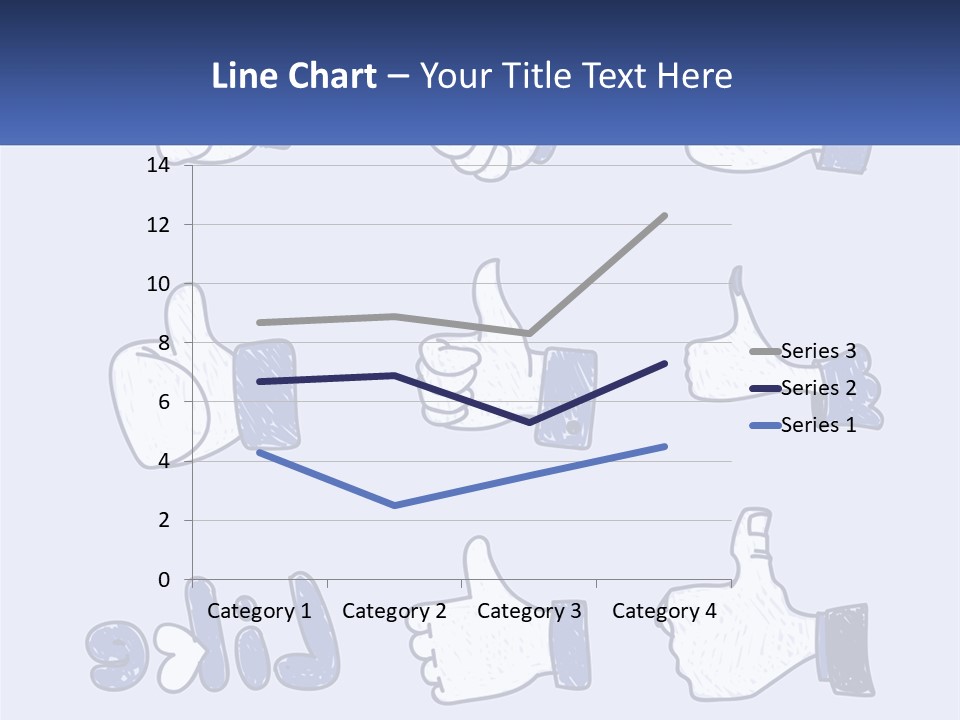 A Bunch Of Thumbs Up And Thumbs Down Icons PowerPoint Template