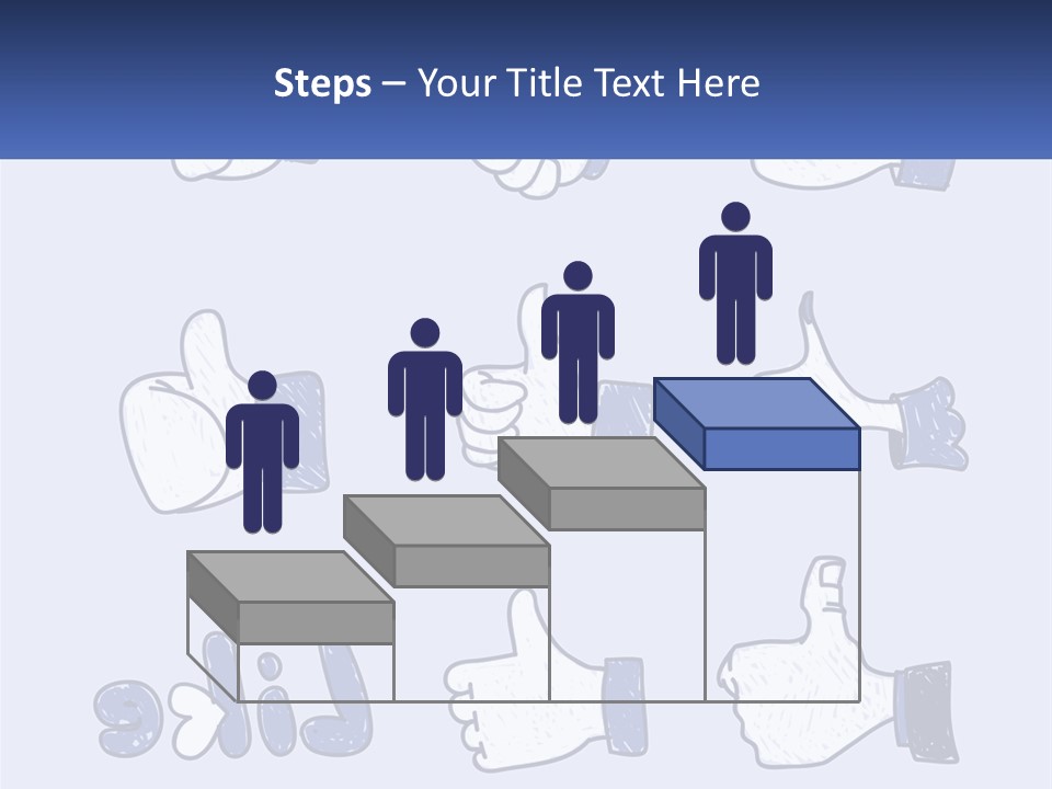 A Bunch Of Thumbs Up And Thumbs Down Icons PowerPoint Template