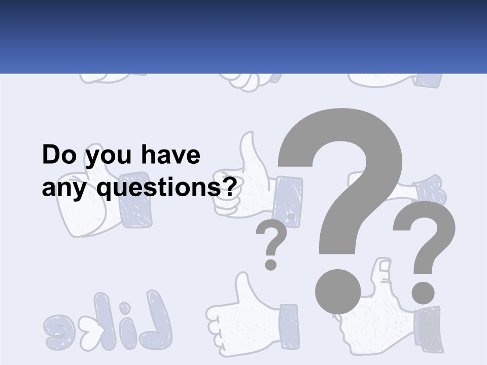 A Bunch Of Thumbs Up And Thumbs Down Icons PowerPoint Template