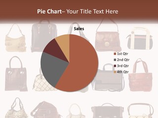 A Group Of Purses With A Name Of Presentation PowerPoint Template