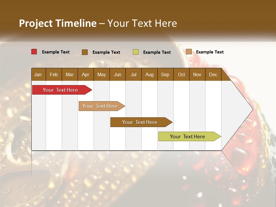 A Cola Can With Water Droplets On It PowerPoint Template