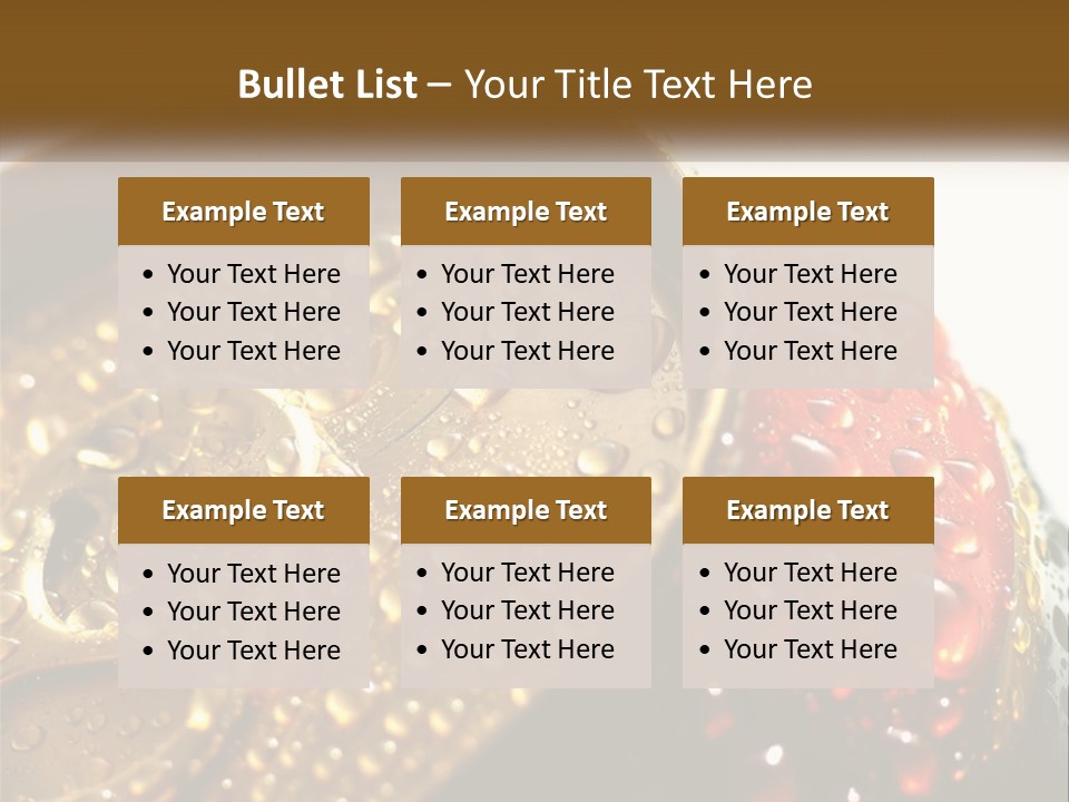 A Cola Can With Water Droplets On It PowerPoint Template