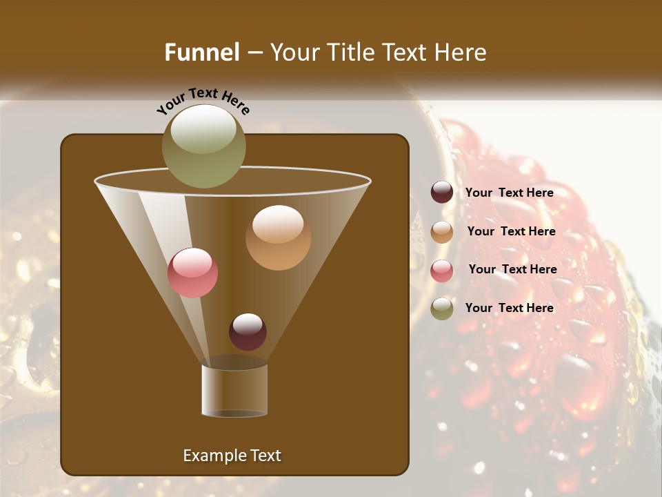 A Cola Can With Water Droplets On It PowerPoint Template