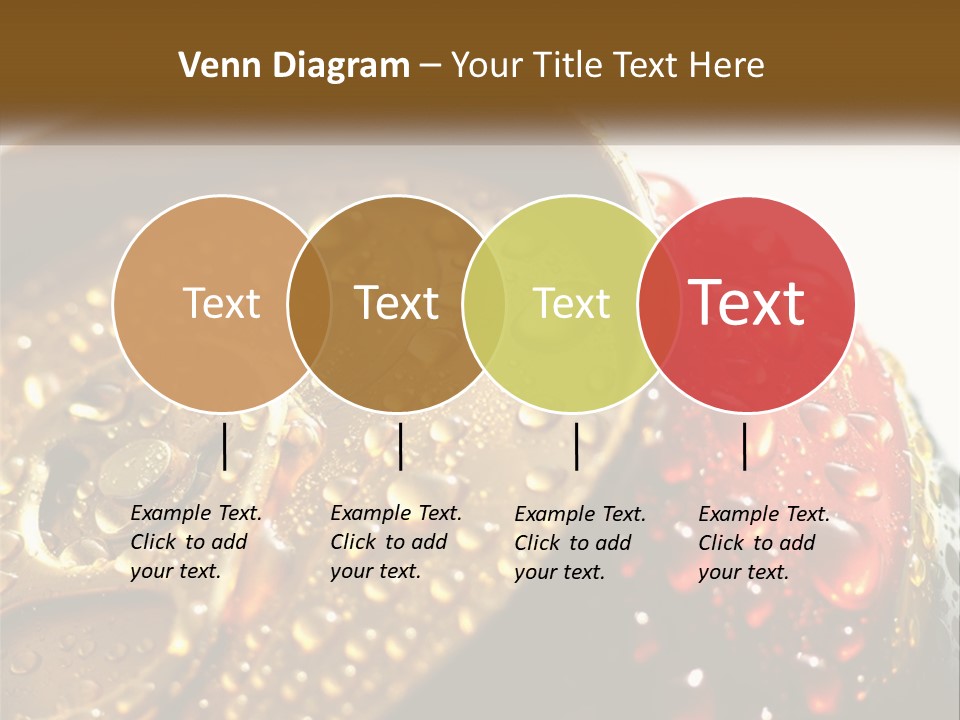 A Cola Can With Water Droplets On It PowerPoint Template