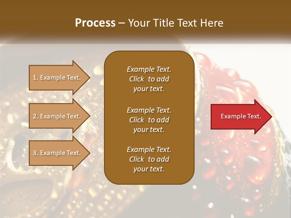 A Cola Can With Water Droplets On It PowerPoint Template
