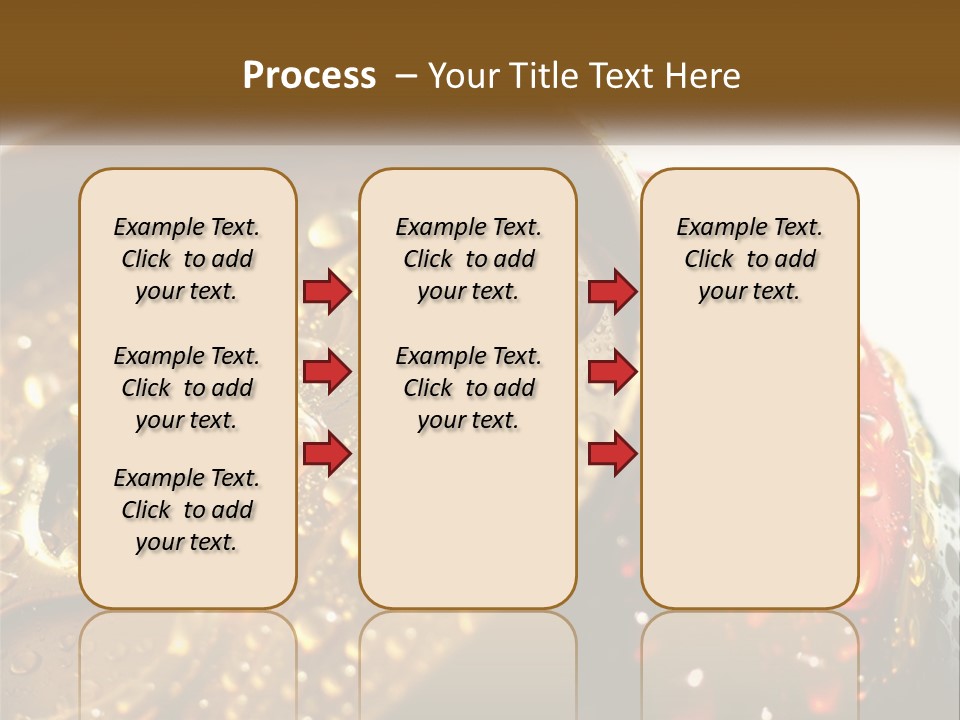 A Cola Can With Water Droplets On It PowerPoint Template