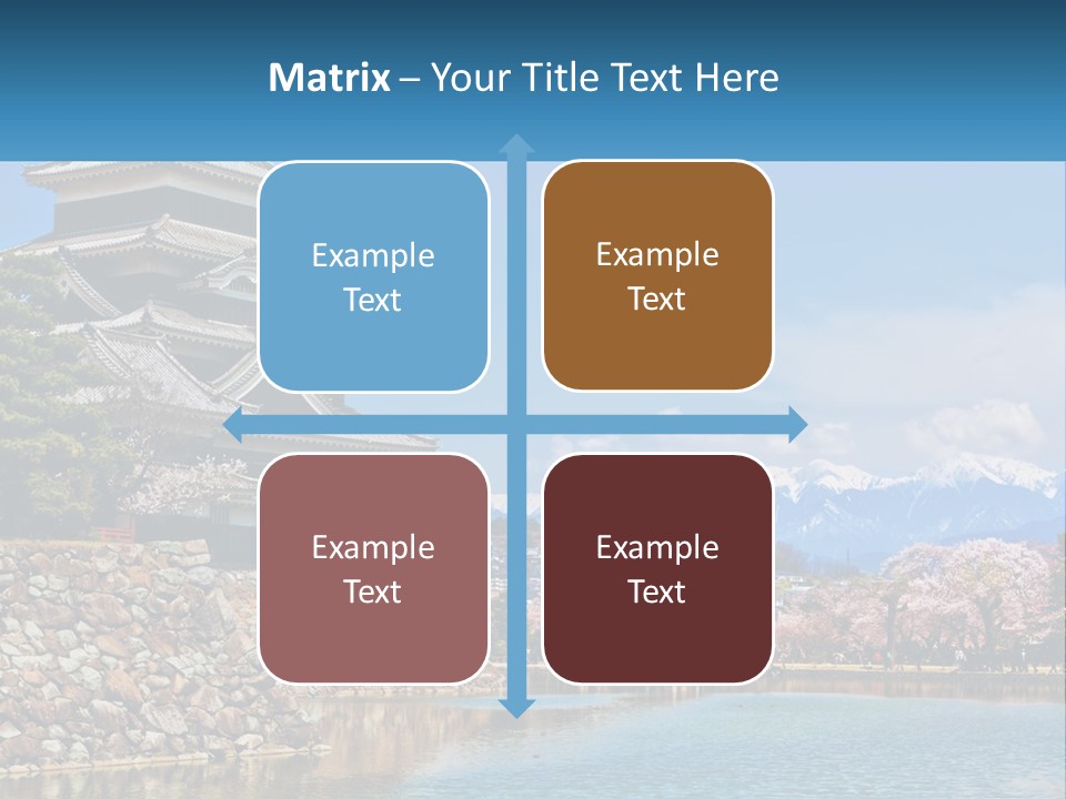 A Large Building Sitting On Top Of A Lake PowerPoint Template