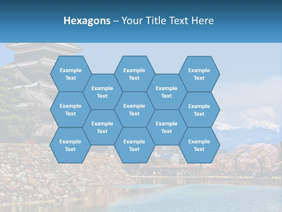 A Large Building Sitting On Top Of A Lake PowerPoint Template