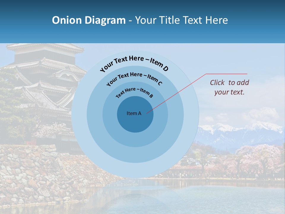 A Large Building Sitting On Top Of A Lake PowerPoint Template