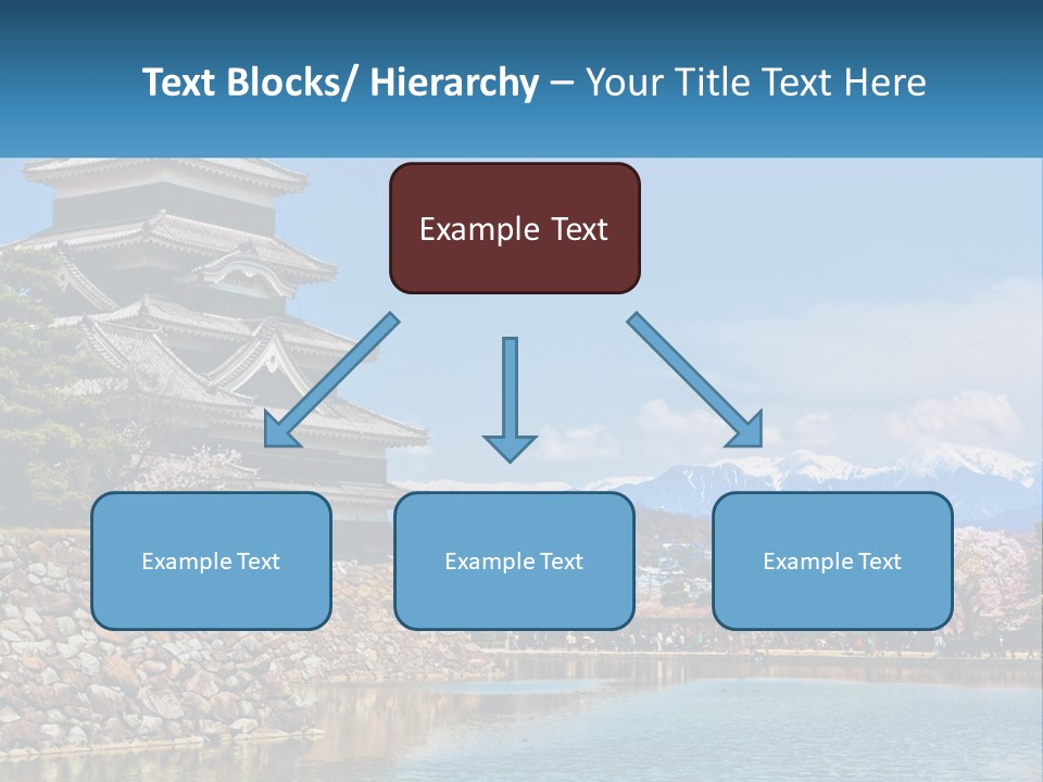 A Large Building Sitting On Top Of A Lake PowerPoint Template