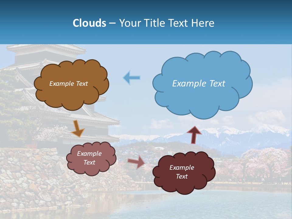 A Large Building Sitting On Top Of A Lake PowerPoint Template