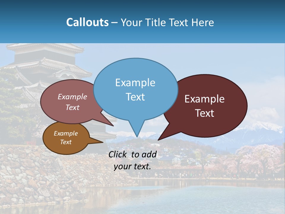 A Large Building Sitting On Top Of A Lake PowerPoint Template