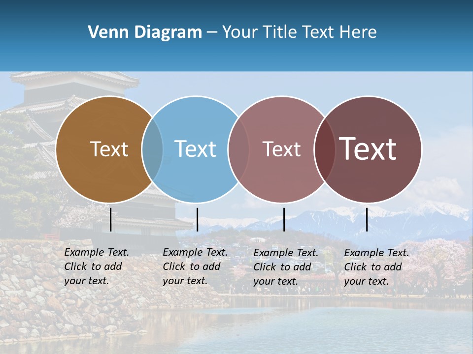 A Large Building Sitting On Top Of A Lake PowerPoint Template