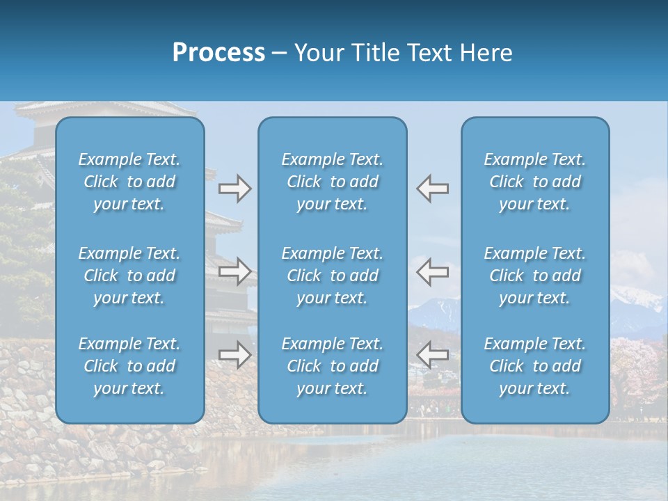 A Large Building Sitting On Top Of A Lake PowerPoint Template