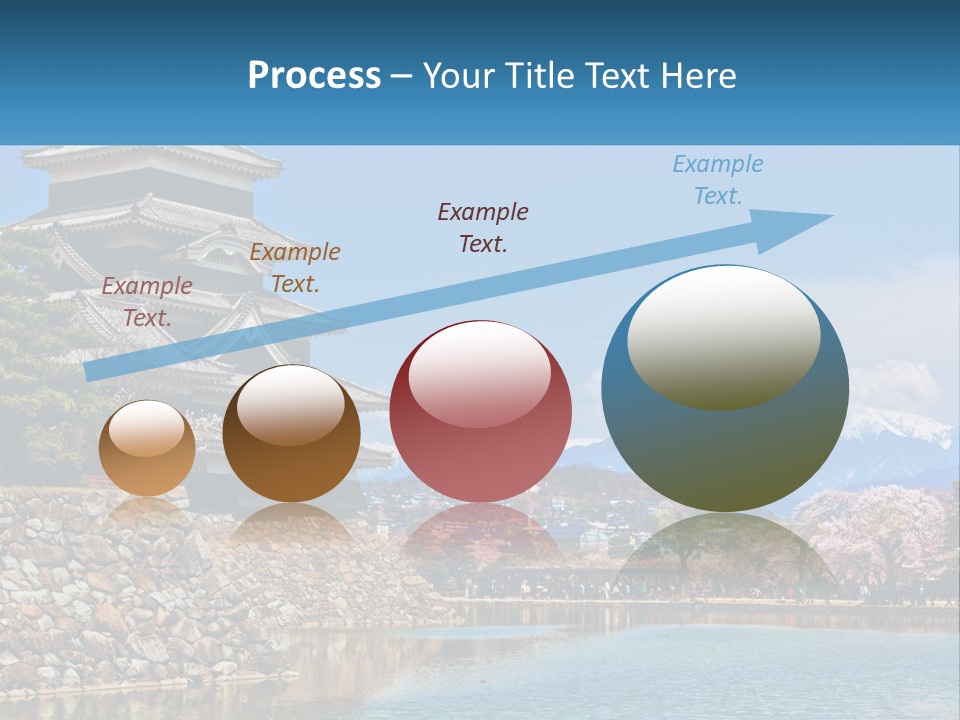 A Large Building Sitting On Top Of A Lake PowerPoint Template