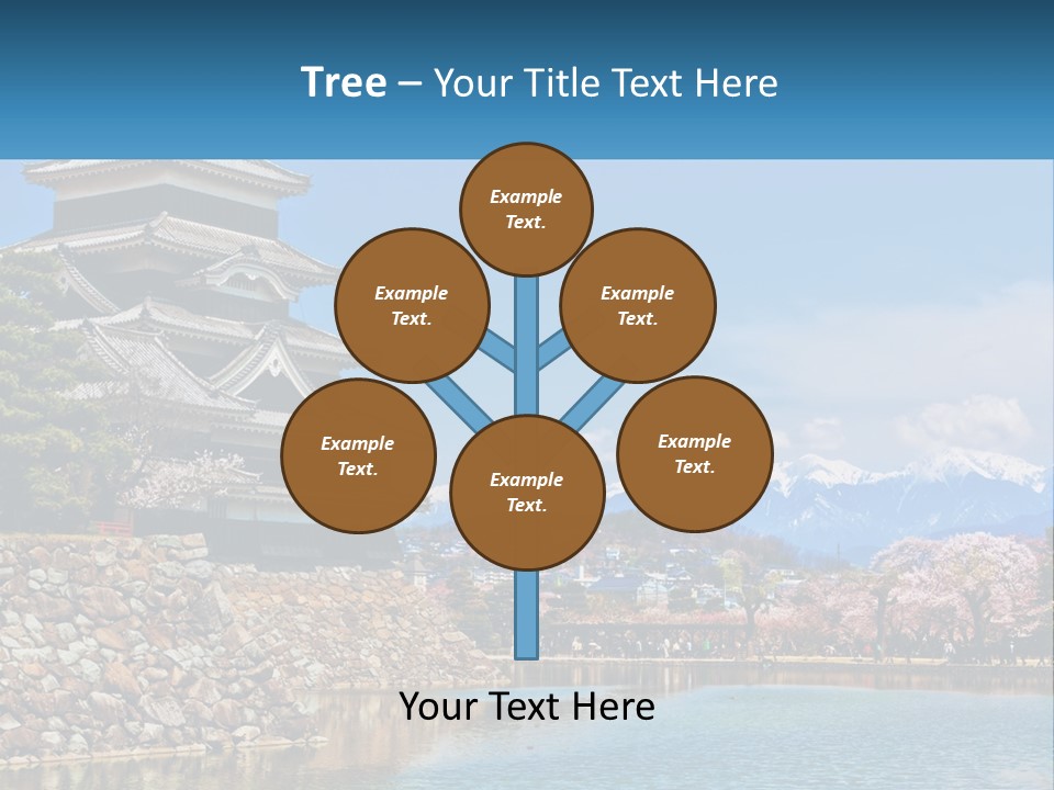 A Large Building Sitting On Top Of A Lake PowerPoint Template