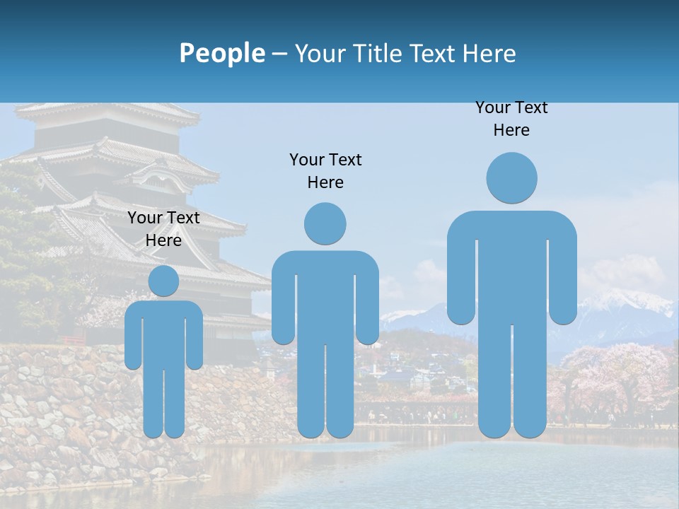 A Large Building Sitting On Top Of A Lake PowerPoint Template