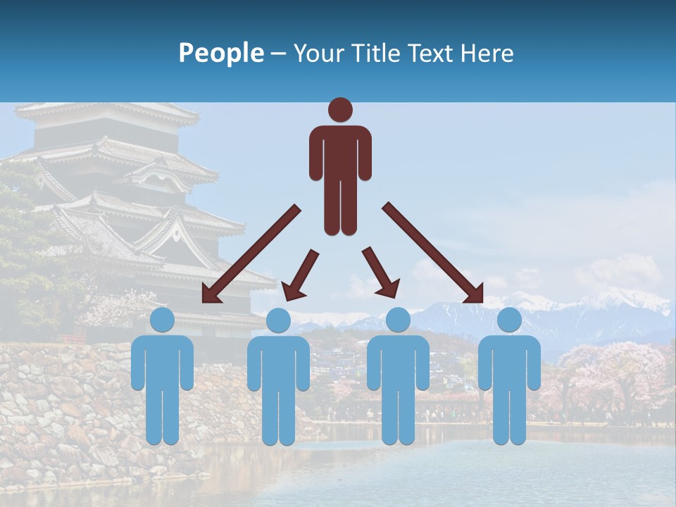 A Large Building Sitting On Top Of A Lake PowerPoint Template