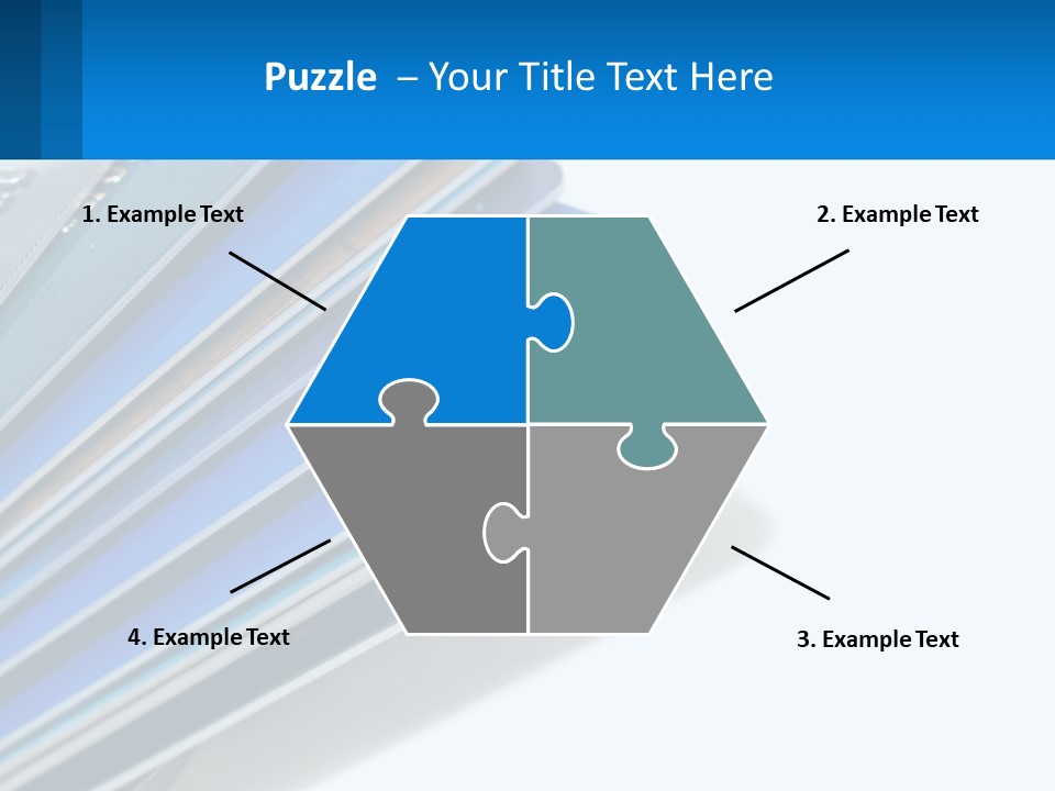 A Bunch Of Credit Cards Stacked On Top Of Each Other PowerPoint Template