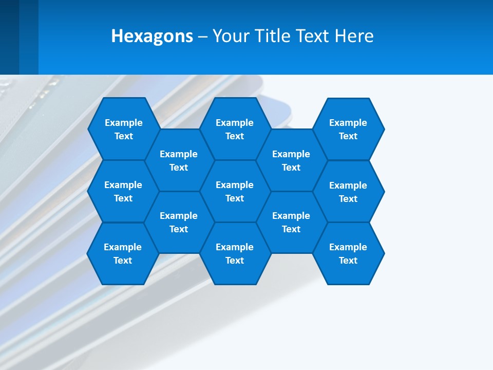 A Bunch Of Credit Cards Stacked On Top Of Each Other PowerPoint Template