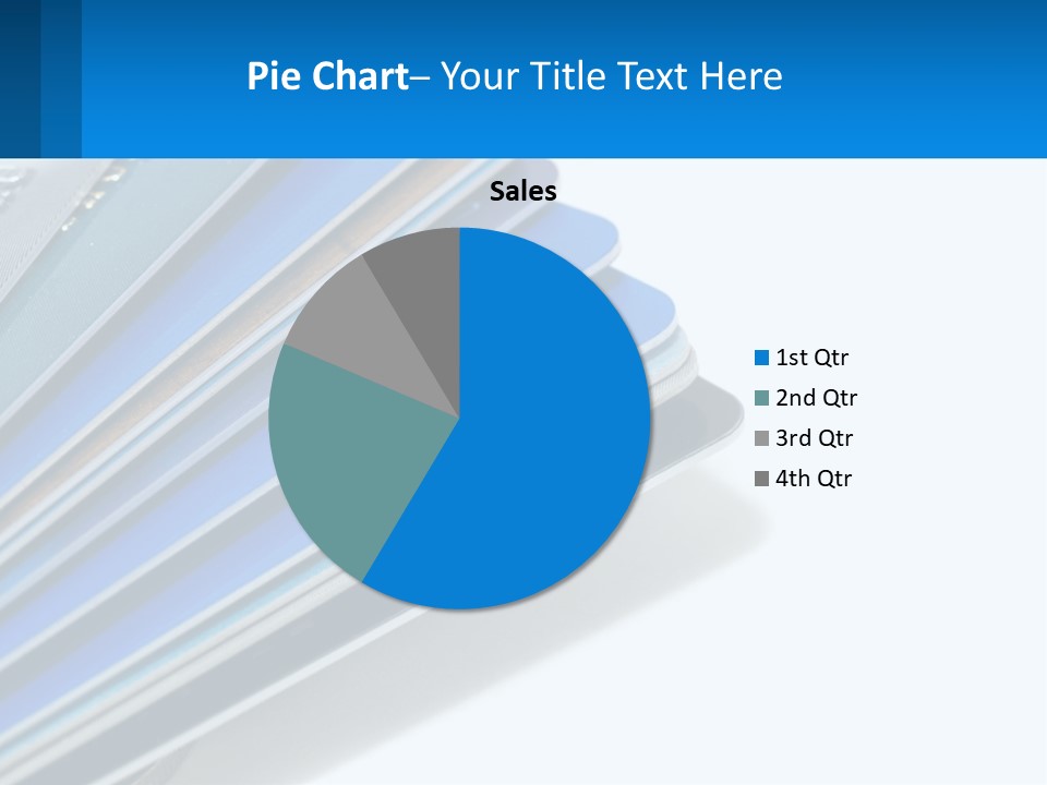 A Bunch Of Credit Cards Stacked On Top Of Each Other PowerPoint Template