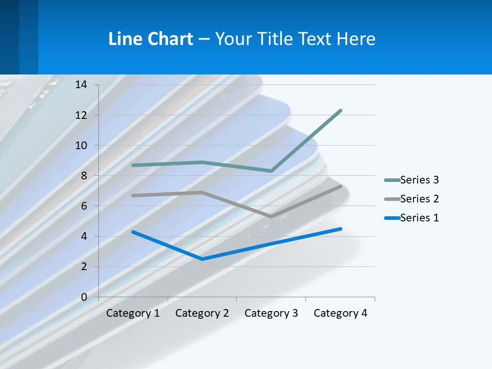 A Bunch Of Credit Cards Stacked On Top Of Each Other PowerPoint Template
