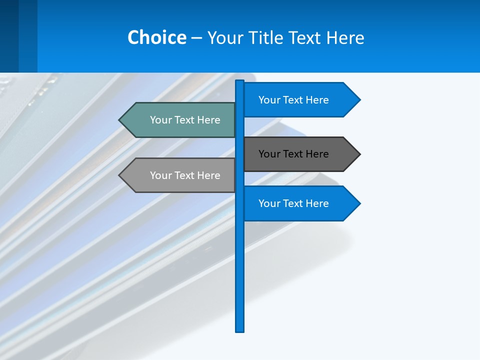 A Bunch Of Credit Cards Stacked On Top Of Each Other PowerPoint Template