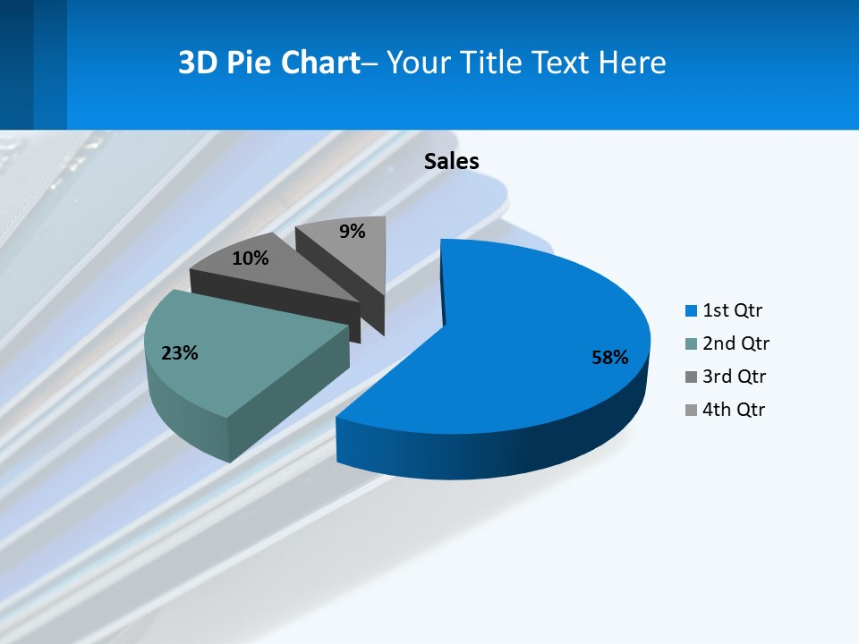 A Bunch Of Credit Cards Stacked On Top Of Each Other PowerPoint Template