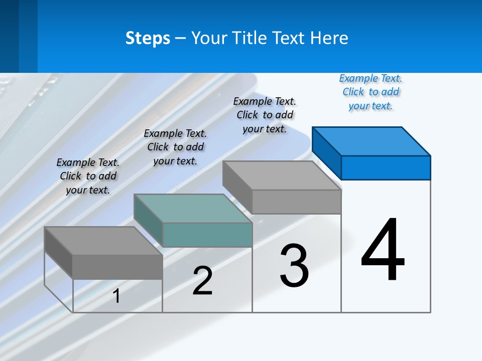 A Bunch Of Credit Cards Stacked On Top Of Each Other PowerPoint Template