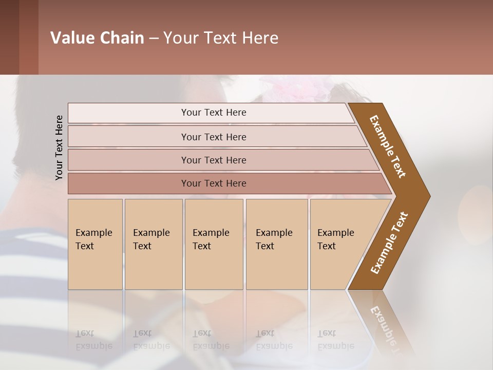 A Man Holding A Baby In His Arms PowerPoint Template