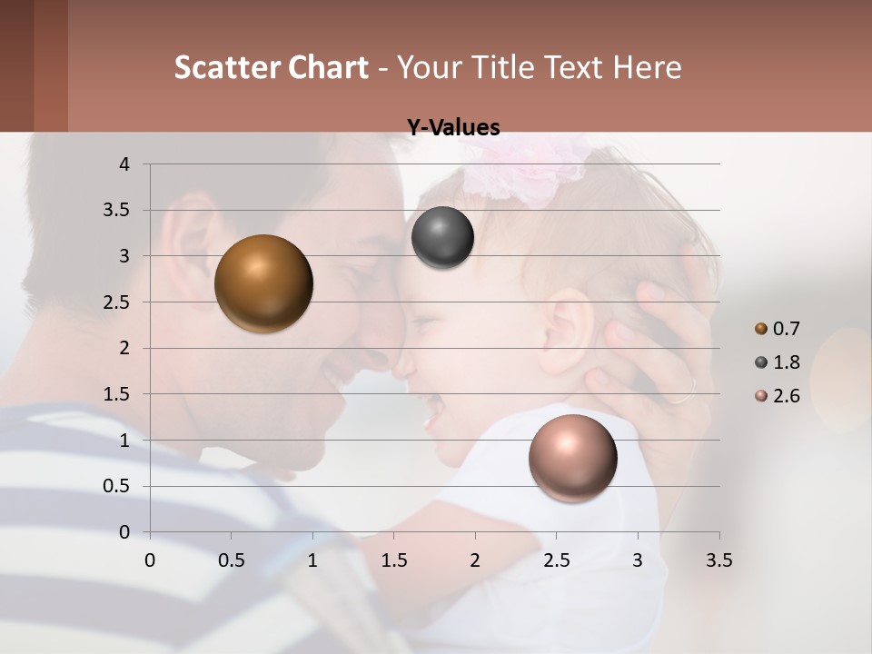 A Man Holding A Baby In His Arms PowerPoint Template