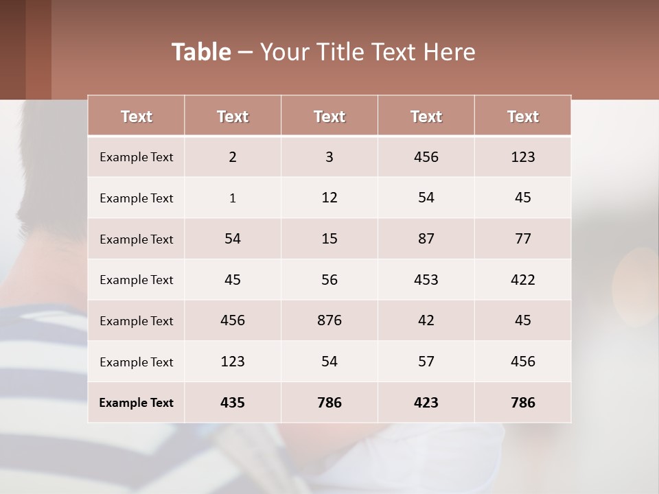 A Man Holding A Baby In His Arms PowerPoint Template