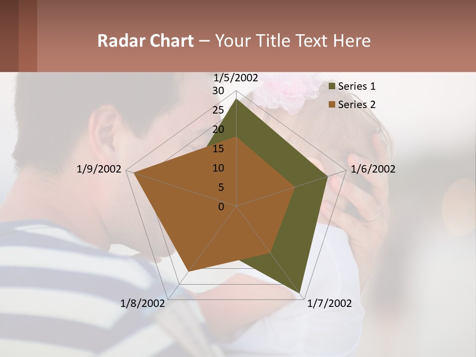 A Man Holding A Baby In His Arms PowerPoint Template