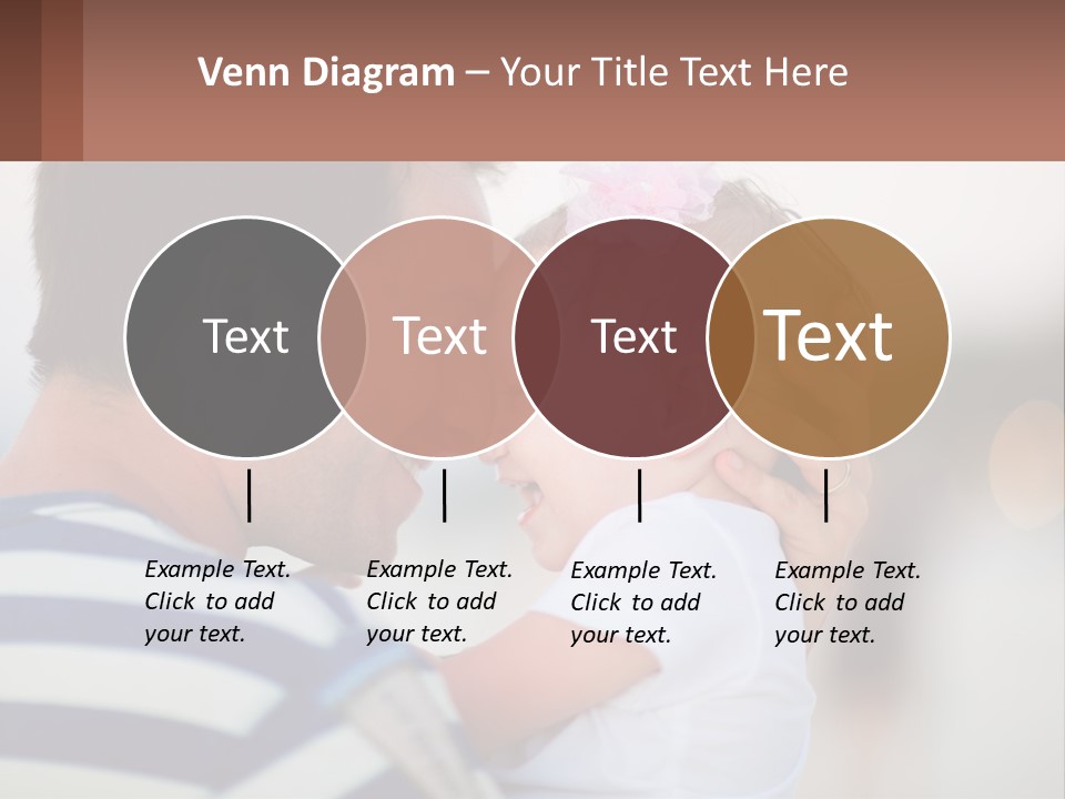 A Man Holding A Baby In His Arms PowerPoint Template