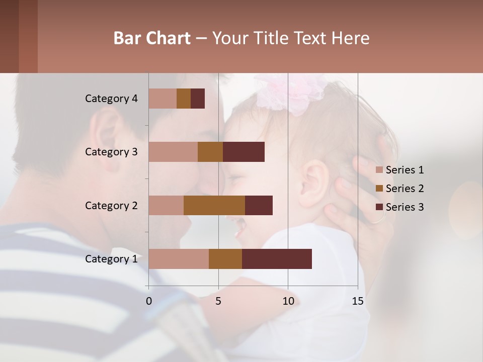 A Man Holding A Baby In His Arms PowerPoint Template