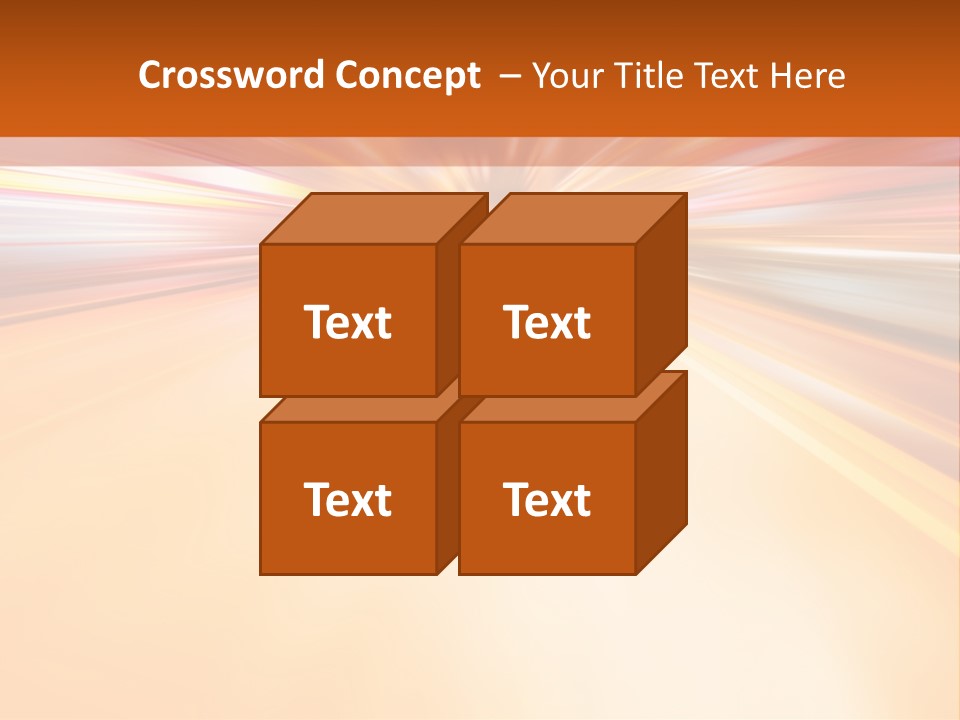 A Blurry Image Of A City Street At Night PowerPoint Template