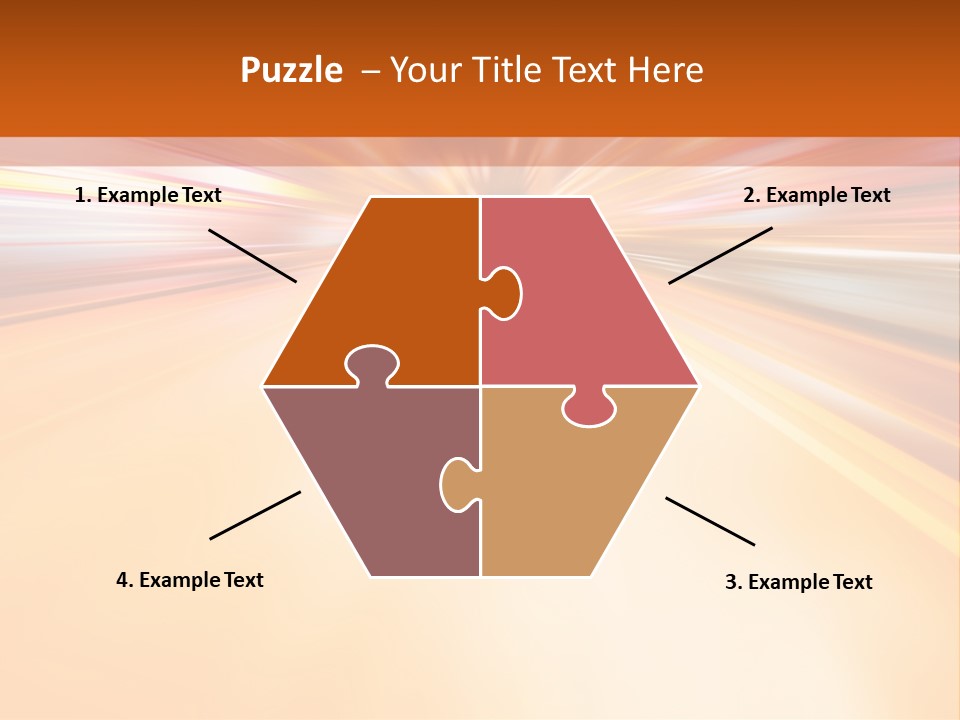 A Blurry Image Of A City Street At Night PowerPoint Template