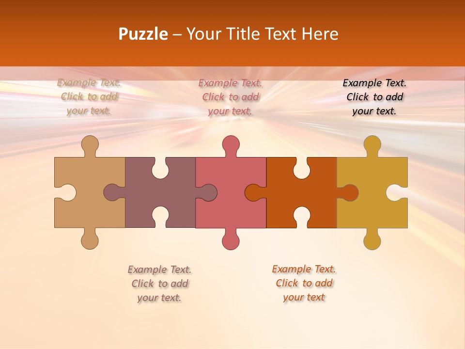 A Blurry Image Of A City Street At Night PowerPoint Template