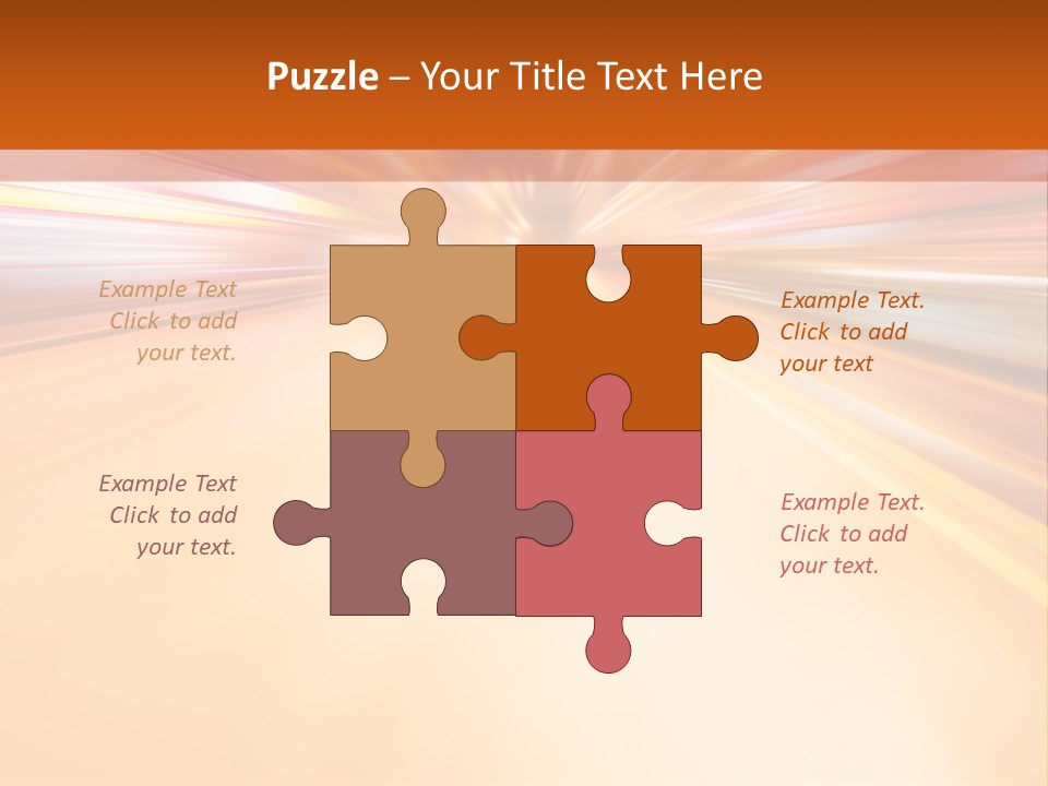 A Blurry Image Of A City Street At Night PowerPoint Template