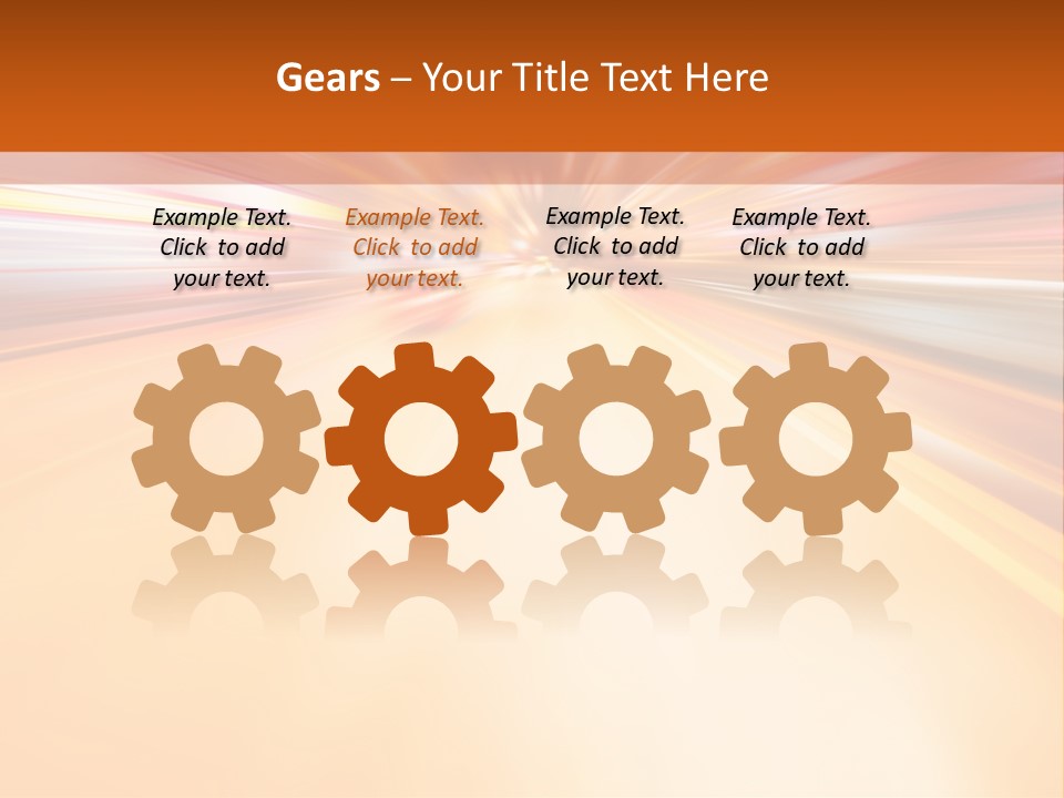 A Blurry Image Of A City Street At Night PowerPoint Template