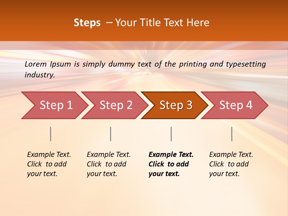 A Blurry Image Of A City Street At Night PowerPoint Template
