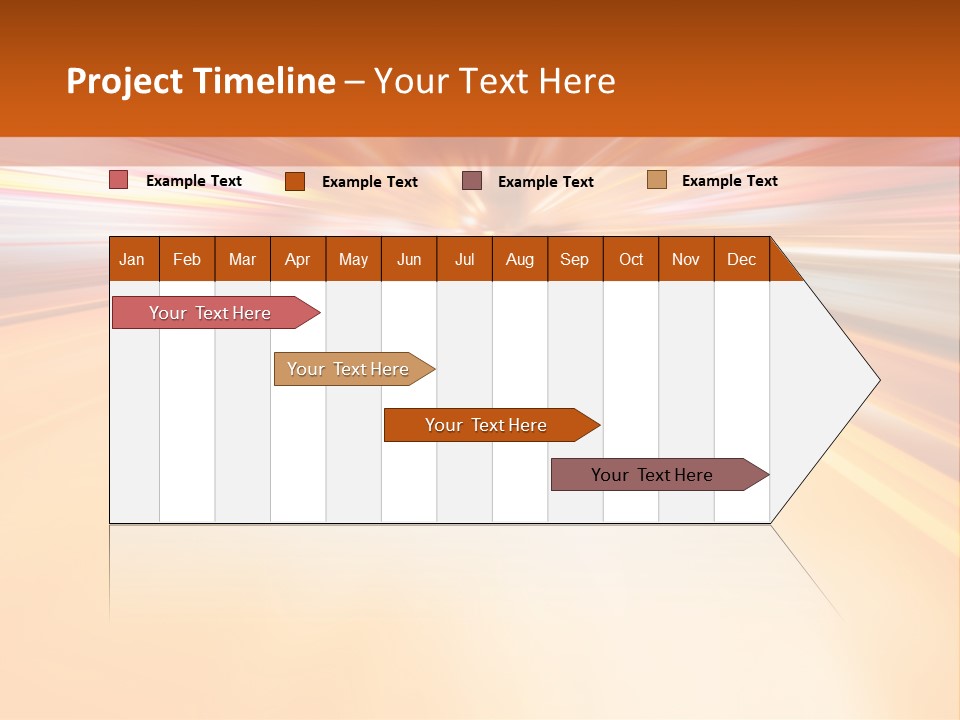 A Blurry Image Of A City Street At Night PowerPoint Template