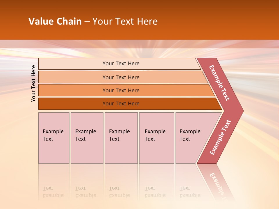 A Blurry Image Of A City Street At Night PowerPoint Template