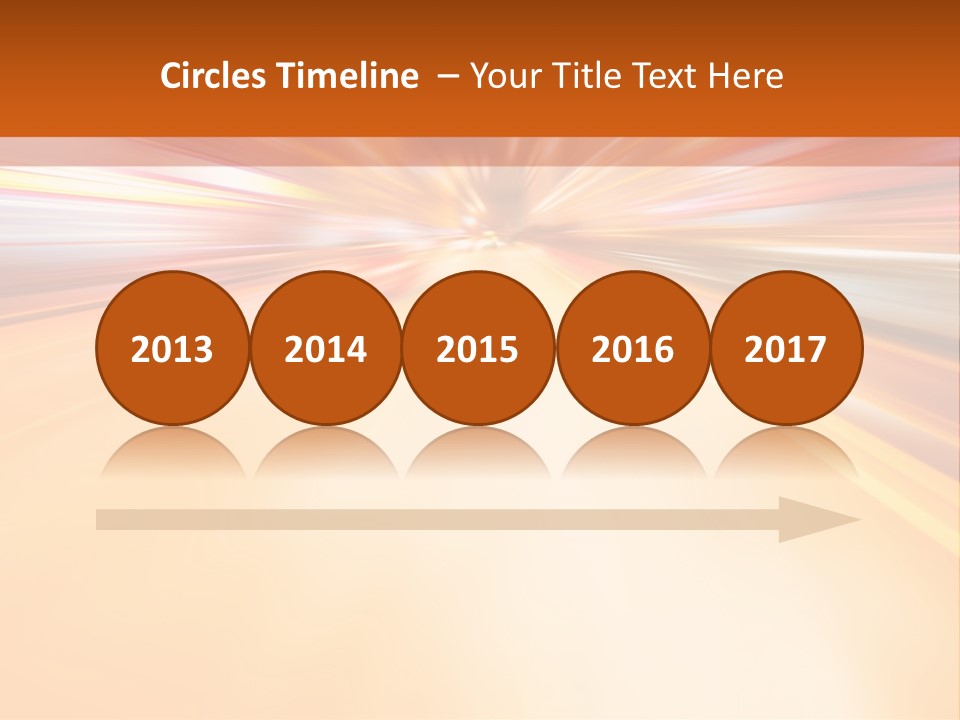 A Blurry Image Of A City Street At Night PowerPoint Template