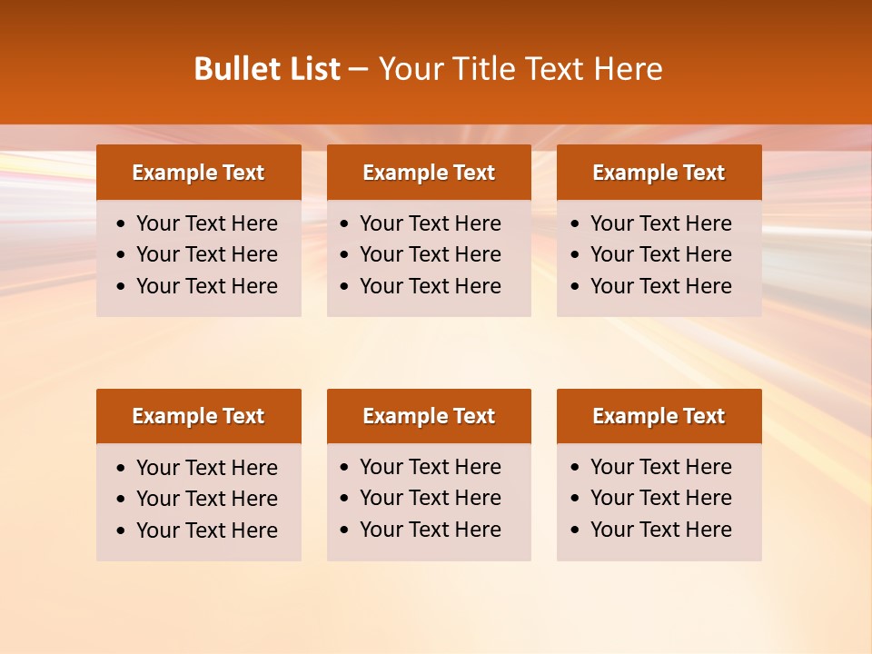 A Blurry Image Of A City Street At Night PowerPoint Template