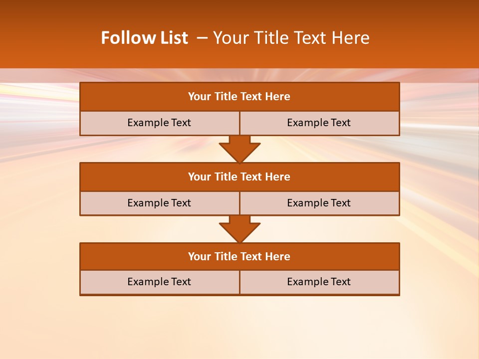 A Blurry Image Of A City Street At Night PowerPoint Template